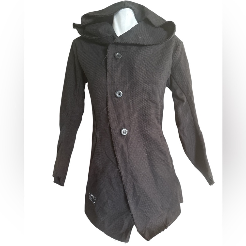 Konus cotton Hooded Fishtail Jacket